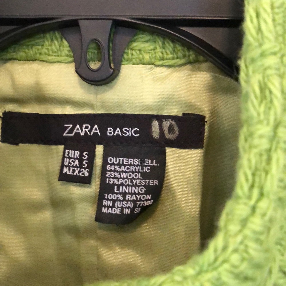 Zara Basic Jacket Sz S Gorgeous Fall/Spring Jacket - image 3